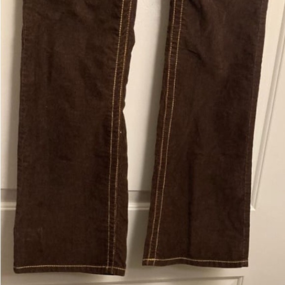 Vintage Victoria’s Secret “London Jean” Boot Cut Cotton Corduroy Jeans - Picture 5 of 11